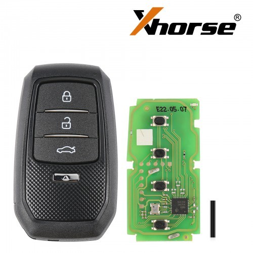 Xhorse XSTO01EN Smart Remote Key Toyota XM38 4D 8A 4A All in One 4 Buttons Key English