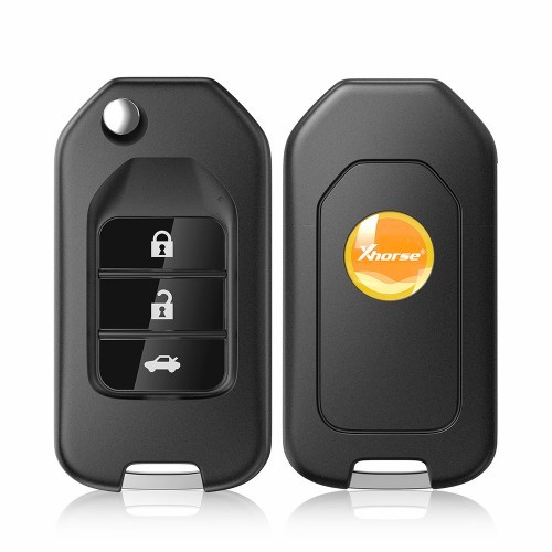 Xhorse XNHO00EN Wireless Remote Key Honda Flip 3 Buttons English 5pcs/lot