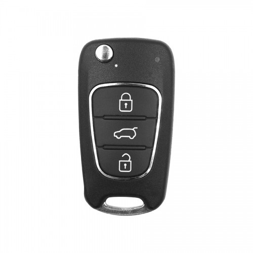 Xhorse XNHY02EN Wireless Remote Key Hyundai Flip 3 Buttons English 5pcs/lot
