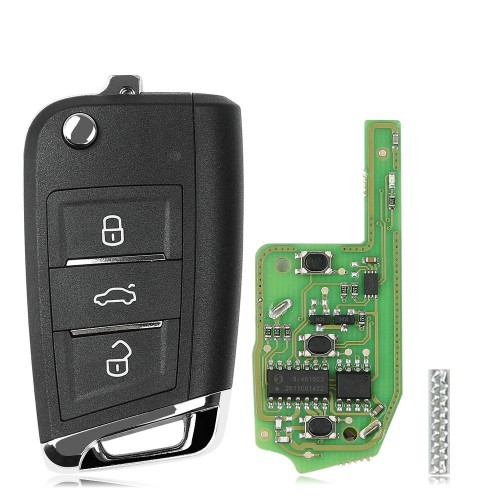 Xhorse XEMQB1EN Super Remote Key MQB 3 Buttons Built-in Super Chip English 5pcs/lot