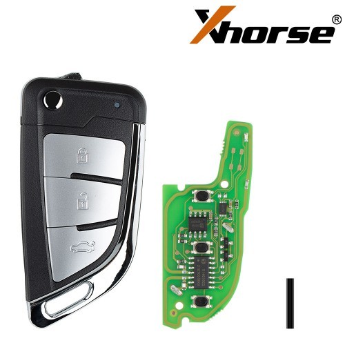 Xhorse XEKF21EN Super Remote Key Knife Flip 3 Buttons Built-in Super Chip English 5pcs/lot
