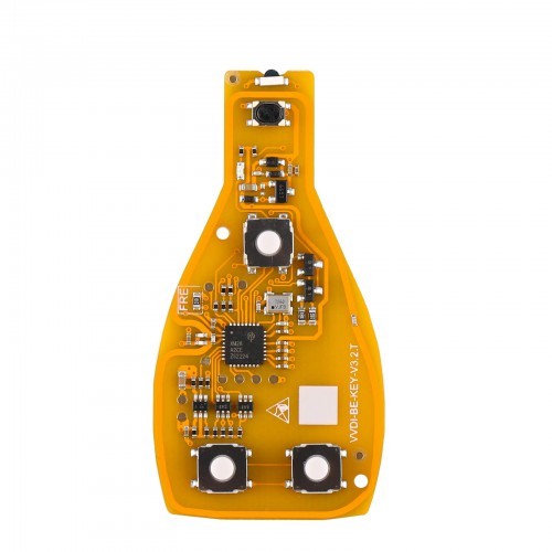 Xhorse VVDI BE key Pro For Benz Yellow Color Verion No Points with 3 Button Key Shell 5pcs/lot