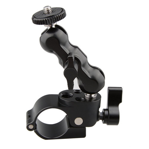 CAMVATE 1/4" 25mm Rod Clamp 360 Degree Swivel Black Pea Monitor Mount Adapter for DJI Ronin-M Handheld Gimbal