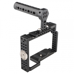 CAMVATE Camera Cage Rig with Top Handle Grip for Sony A7 Series