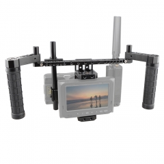 CAMVATE Director's Monitor Cage Kit with V-Lock Plate