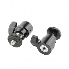 CAMVATE 1/4"-20 Mini Ball Head (2 Pieces)