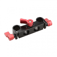 CAMVATE 4-Holes 15mm Rod Clamp (Red Knob)