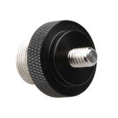 CAMVATE 5/8"-27 Male to 1/4" -20 Male Double-ended Screw Adapter