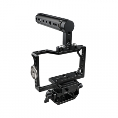 CAMVATE Camera Cage With ARCA QR Baseplate For Sony A6500