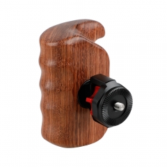 CAMVATE Wooden Handle Grip With M6 ARRI Rosette (Right Side)