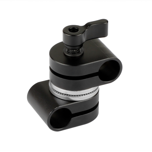 CAMVATE Adjustable 15mm Dual Rod Adapter With ARRI Rosette