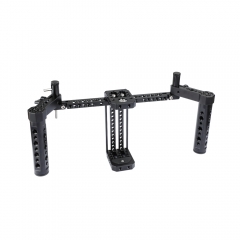 CAMVATE Compact Monitor Cage Rig With Adjustable Cheese Handgrip Ideal For 7