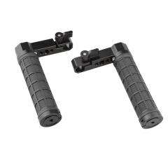 CAMVATE Adjustable Rubber Handgrip L Type For Monitor Cage Rig (A Pair)