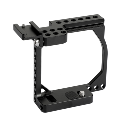 CAMVATE Compact Camera Cage Rig With Shoe Mount Adapter For Sony A6000 / A6300 / A6400 / A6500 / A6600 & Canon EOS M