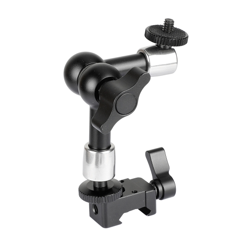 CAMVATE 7 Articulating Magic Arm 1/4 Ball Head With NATO Clamp For DSLR  Camera Accessories,Articulating Arm