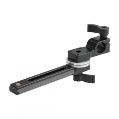 CAMVATE 120mm NATO Rail + 15mm Single Rod Clamp With ARRI Rosettes Connection M6 Thumbscrew Mount
