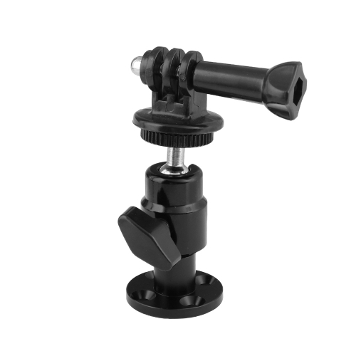CAMVATE 1/4"-20 Ball Head Holder With Wall-mounted Base + GoPro Monopod Mount Adapter For HD HERO 1 2 3 4