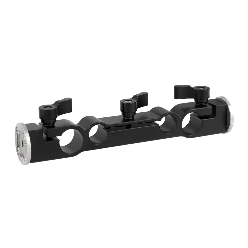CAMVATE 15mm & 19mm Dual-port Rod Clamp With Double Ended M6 ARRI Style Rosette Mount