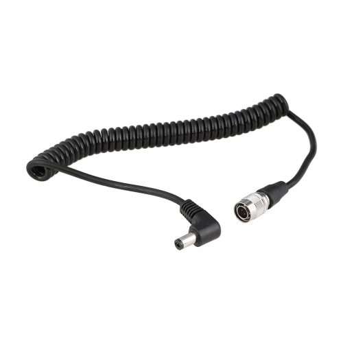 CAMVATE Coiled DC 2.5mm To 4-Pin Hirose Cable For Sound Devices