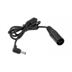 CAMVATE 4Pin XLR Male To 2.5mm DC Plug Power Cable