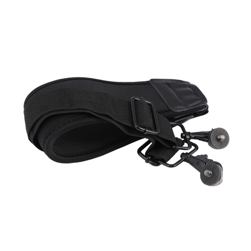 CTA Digital Adjustable Shoulder Carry Strap with Padding - Black  CEADD-PADSTP