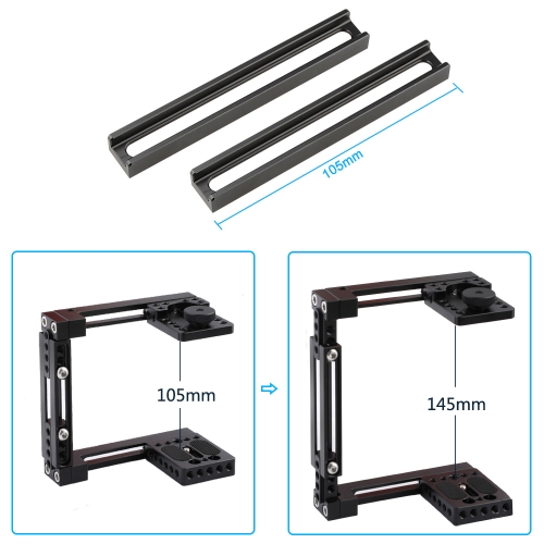 Fixation Base de type J pivotante à 360 degrés GP451 pour caméras