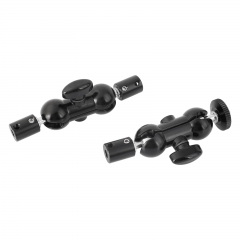 CAMVATE Universal Ball Head With 1/4" Male And Female Ends 2 Pieces