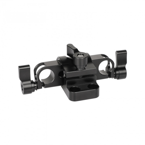 CAMVATE 360 Degree Rotating 15mm Rail Blocks Clamp For DSLR Camera Rod Supporting System
