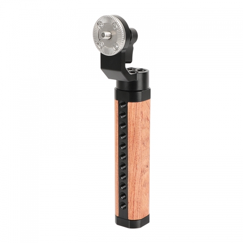 CAMVATE ARRI Rosette Wooden Handgrip For DSLR Shoulder Rig