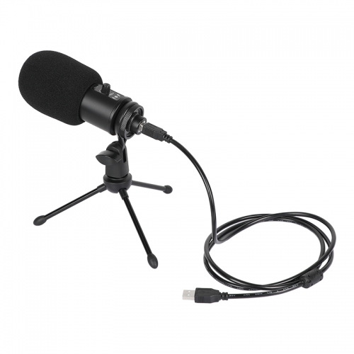 CAMVATE USB Condenser Microphone Cardioid 192KHZ/24 Bit Mic Kit Plug And Play With Tripod Desk Stand For Mac And Windows PC / Notebook