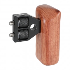 CAMVATE DSLR Wooden Handle fr right Grip Mount Support fr DV Video Cage Rig