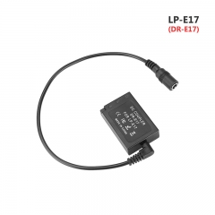 CAMVATE Canon LP-E12 (DR-E12) Dummy Battery To 2.1mm DC Cable