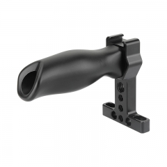 CAMVATE Aluminum Top Hand Grip With 1/4"-20 Mounting Points & Shoe Mount For DSLR Camera Cage Kit