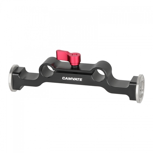 CAMVATE Dual Rod Clamp with ARRI Rosette