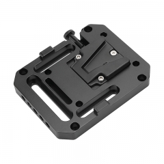 CAMVATE Mini V Mount Female Adapter Quick Release With VESA Mount 75×75mm & 1/4