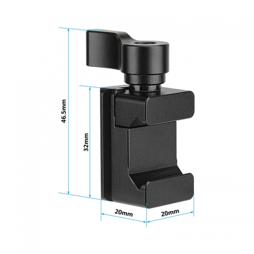 CAMVATE Standard NATO Rail Clamp Quick Release Swat Rail Clamp With 1/4