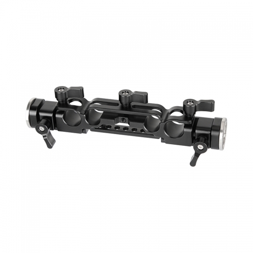 CAMVATE 15mm & 19mm Railblock Rod Clamp With Extendable ARRI Rosette M6 Mounts Double-end For Shoulder Mount Rig