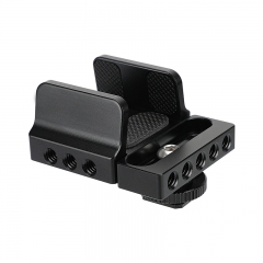 CAMVATE Universal SSD Holder Clamp With 1/4"-20 Mounting Points & Shoe Mount Connector For BlackMagic Micro Signal Converter