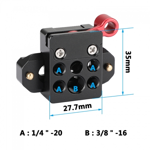 CAMVATE NATO Clamp (50mm Safety Rail)