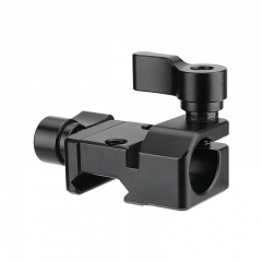 CAMVATE Quick Release NATO Rail Clamp With 15mm Single Rod Holder