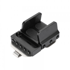 CAMVATE Universal SSD Clamp Holder Adjustable Width (35mm ~ 80mm) With Convenient Belt Clip & 1/4"-20 Mounting Points