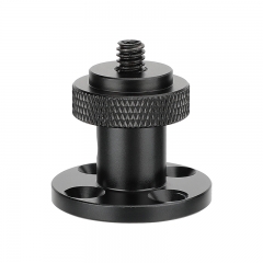 CAMVATE 1/4"-20 Male Thread Screw Support With Wall / Table / Ceiling Mount Round-shape