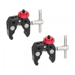 CAMVATE Super Crab Clamp with 1/4"-20 Screw Mount (2-Pack)