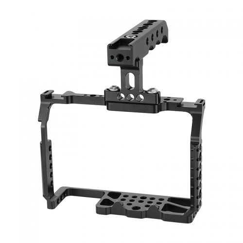 CAMVATE Full Camera Cage with Top Handle for Panasonic GH6