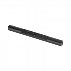 CAMVATE 15mm Rod with 1/4"-20 Threaded Holes (5.9")