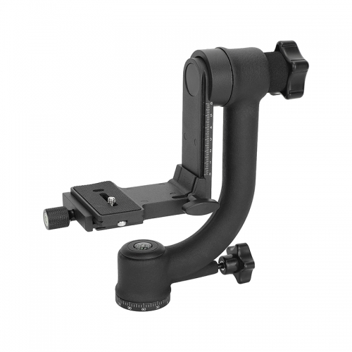 CAMVATE Gimbal Tripod Head with Arca-Type Quick Release Plate