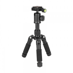 CAMVATE Mini Tabletop Tripod with Ball Head and ARCA-Type Quick Release (Black Leg Angle Lock)