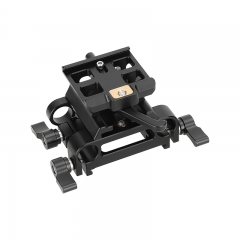 CAMVATE ARCA-Type Quick Release Clamp with Dovetail Bridge Plate (15mm Studio)