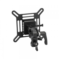 CAMVATE Adjustable VESA Monitor Mount with Quick Release V-Lock to C-Stand/Baby Pin Adapter