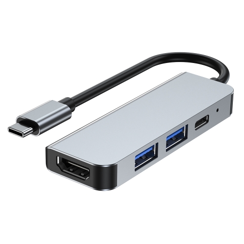 CAMVATE USB Type-C 4-in-1 Multiport Adapter with 4K HDMI